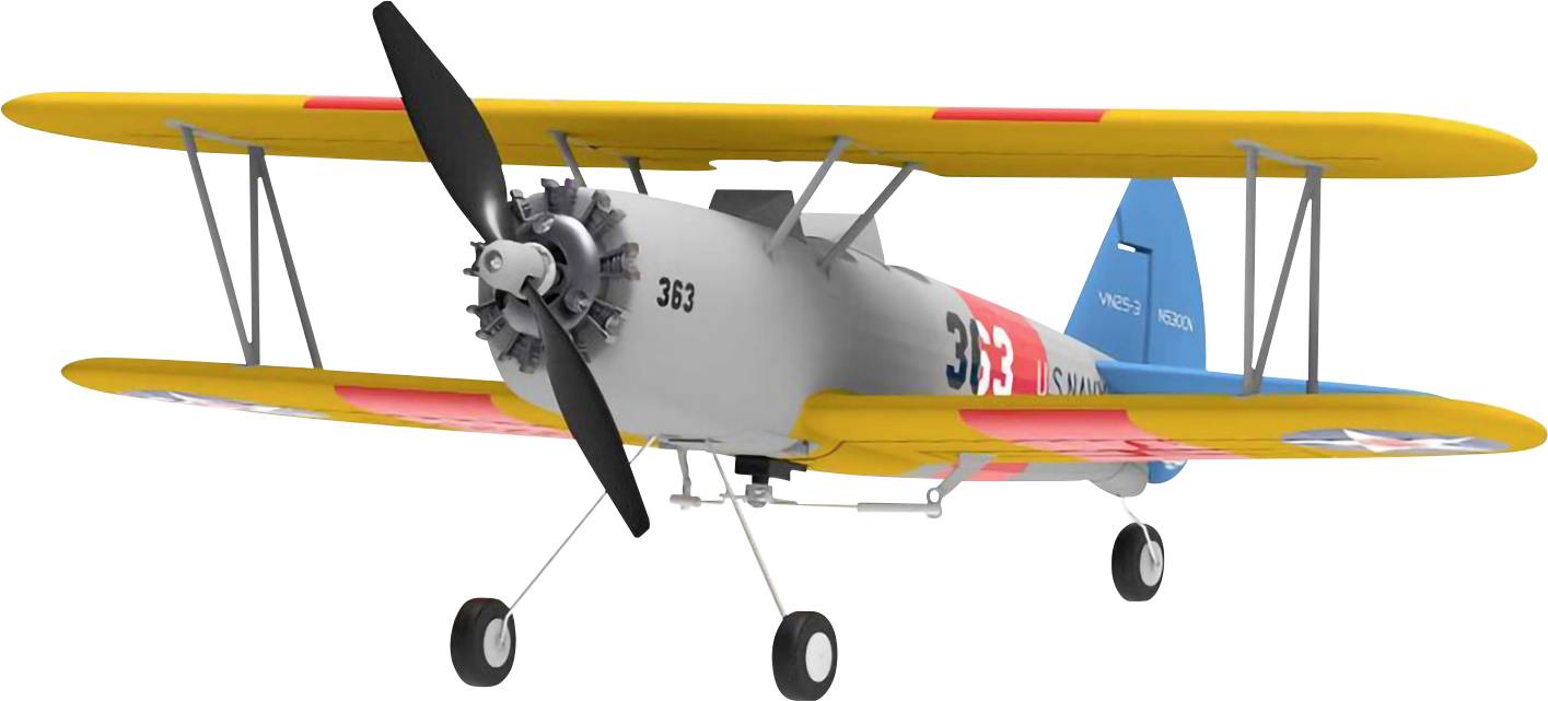 FliteZone PT17 Stearman RTF 16425, 300 мм, 75 г, RtF