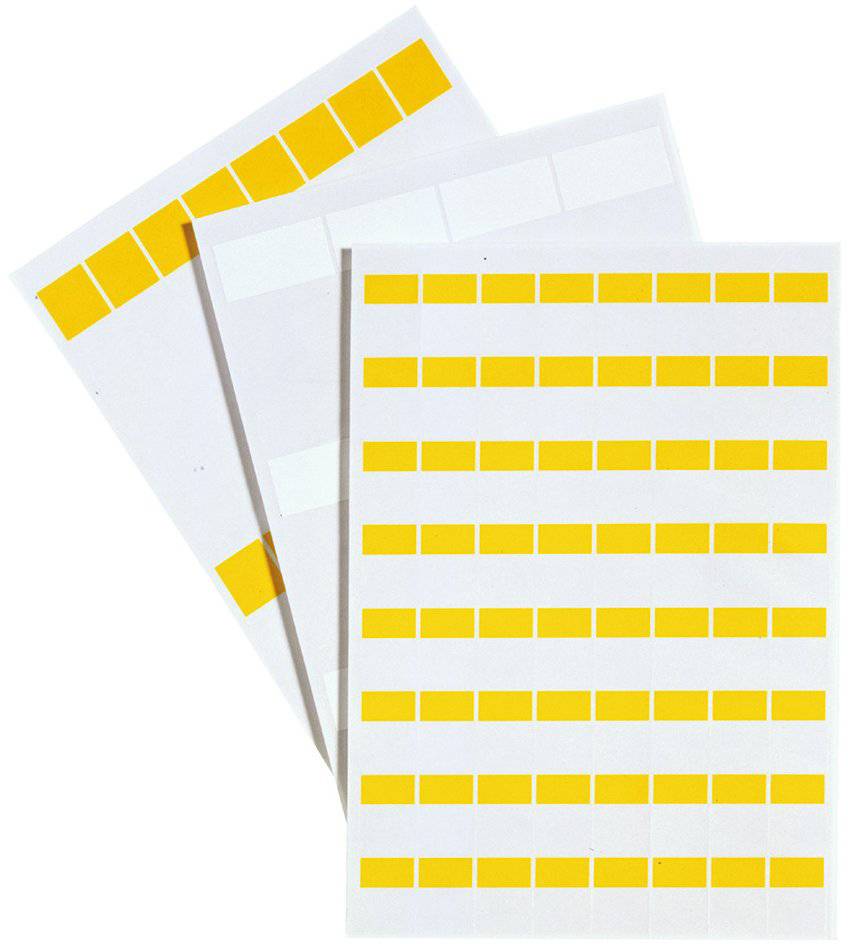 LAPP 83256554 FLEXIMARK® Etikett LCK 70 50-142.5 YE 100 Etykiety do druku laserowego 800 szt.-1