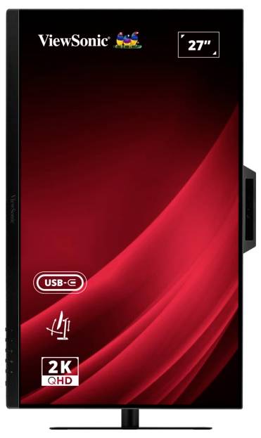 Монітор Viewsonic VG2741V-2K EEK F (A - G) 68,6 см (27 дюймів) 2560 x 1440 пікселів 16:9 4 мс роз'єм для навушників РК-дисплей (IP