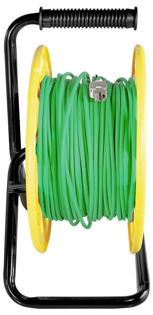 Мережевий кабель LogiLink CQ5060S, 1 шт., RJ45, CAT 7, S/FTP, 60 м, зелено-жовтий