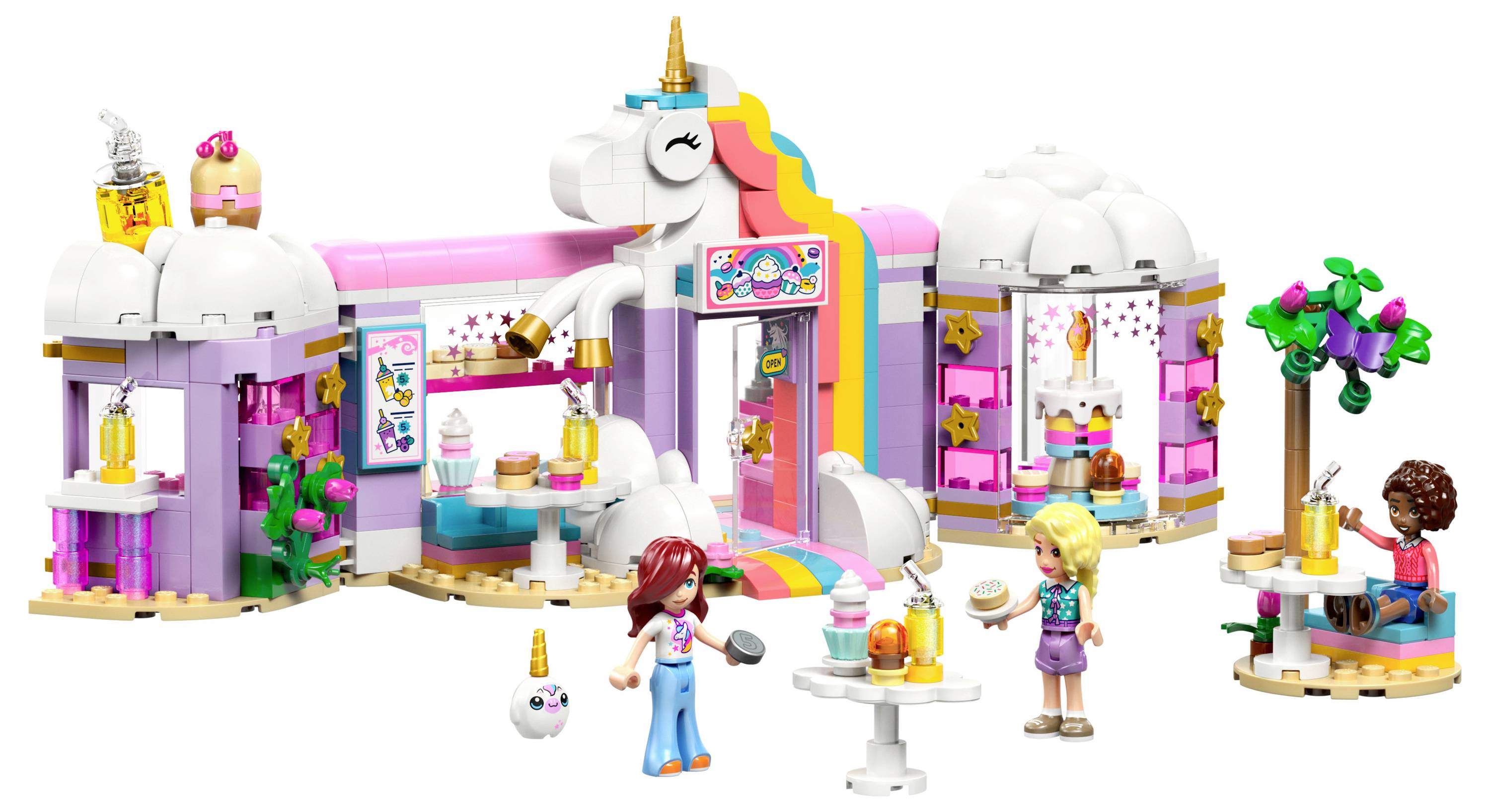 LEGO® FRIENDS 42684 Кафе мрії єдинорога (42684); Набір для рольової гри