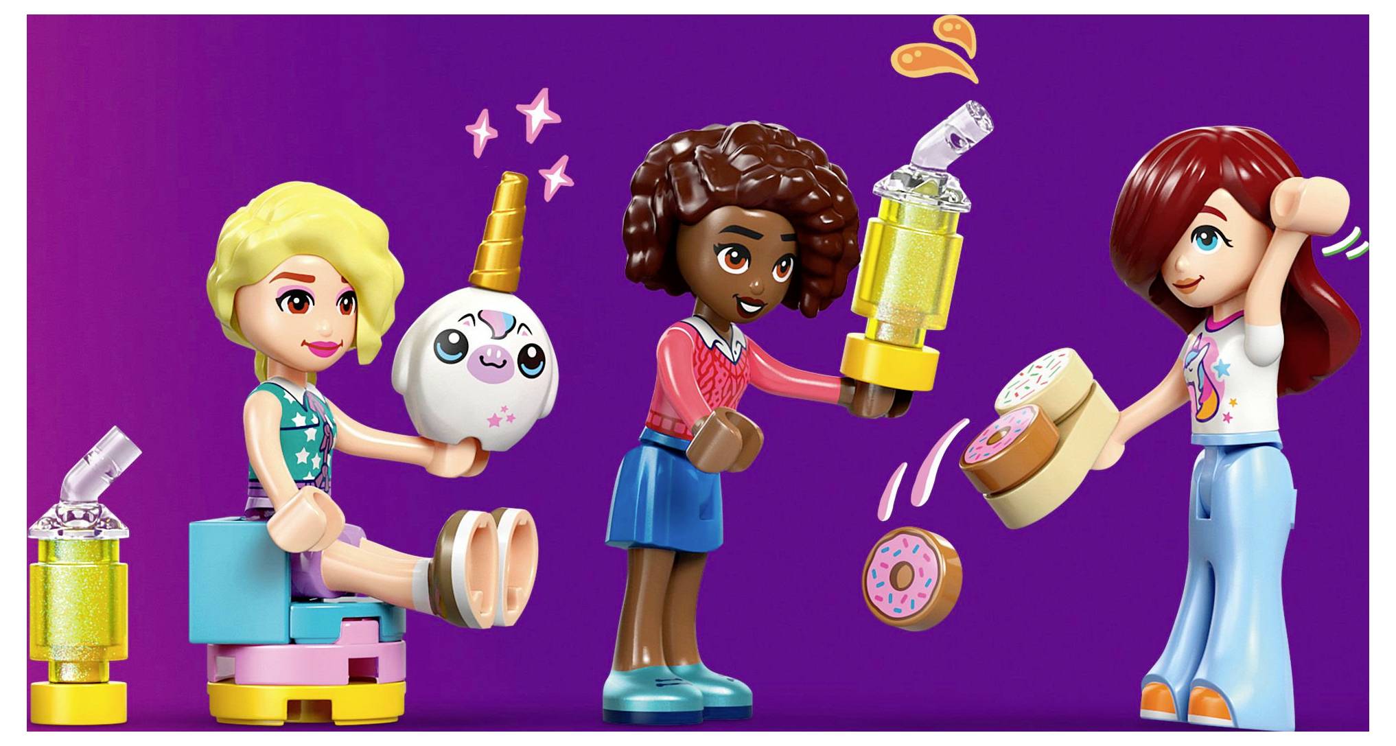 LEGO® FRIENDS 42684 Кафе мрії єдинорога (42684); Набір для рольової гри