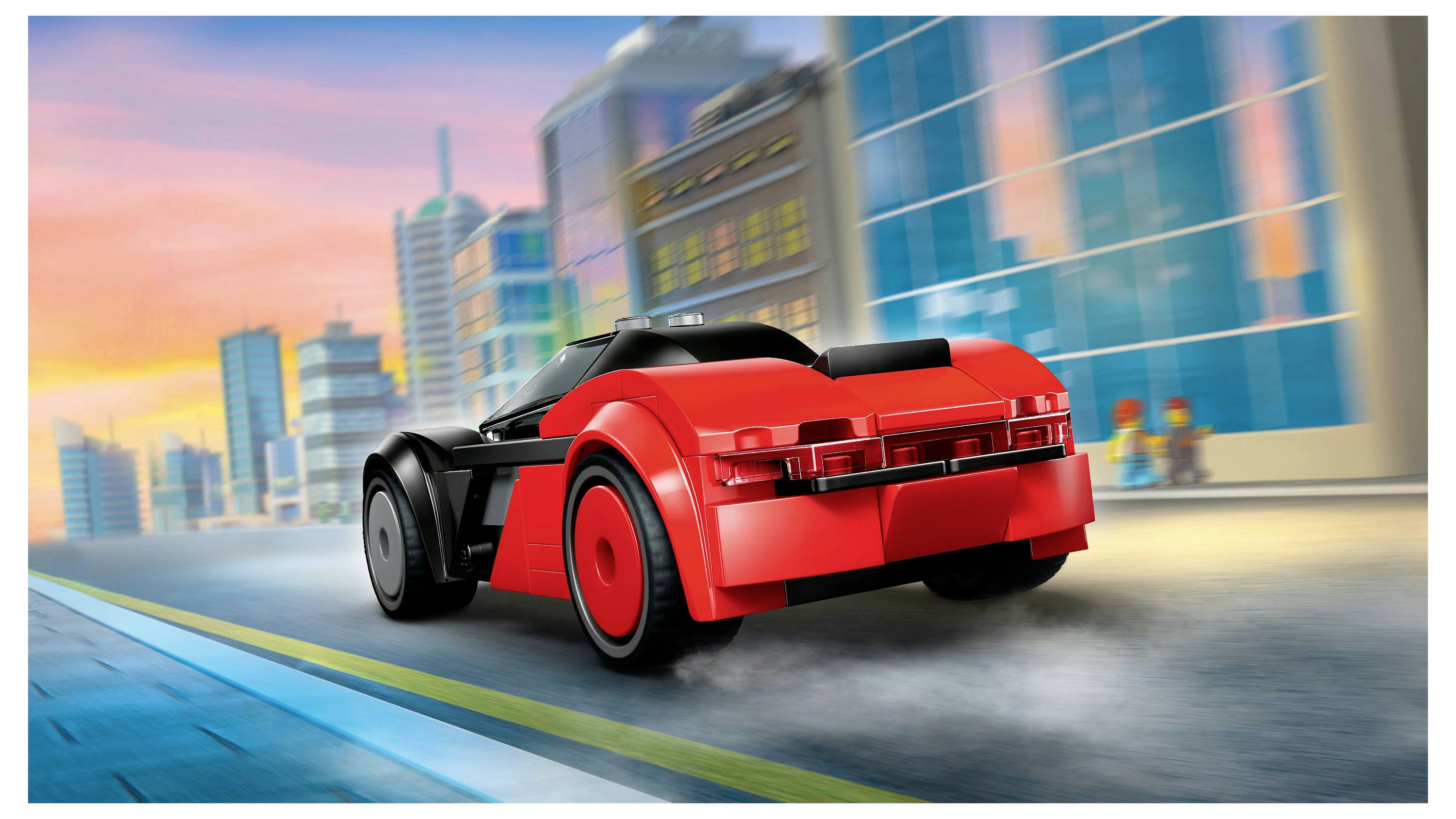 LEGO® CITY 60486 Електричний суперспортивний автомобіль (60486); Набір мініфігурок