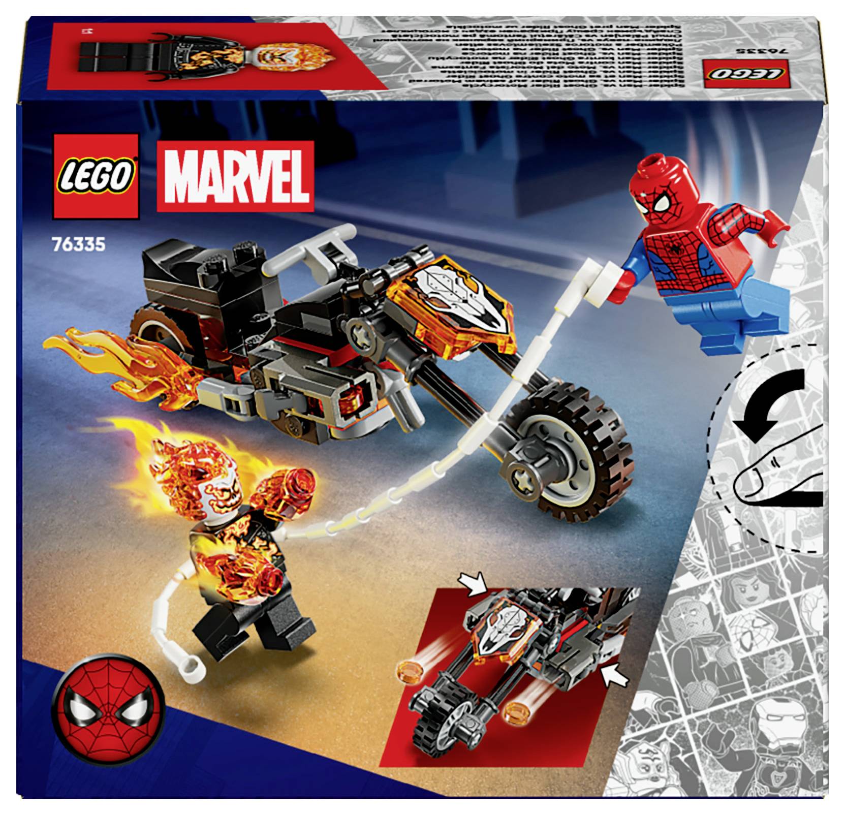 LEGO® MARVEL СУПЕРГЕРОЇ LEGO Marvel Супергерої 76335, 1 шт.