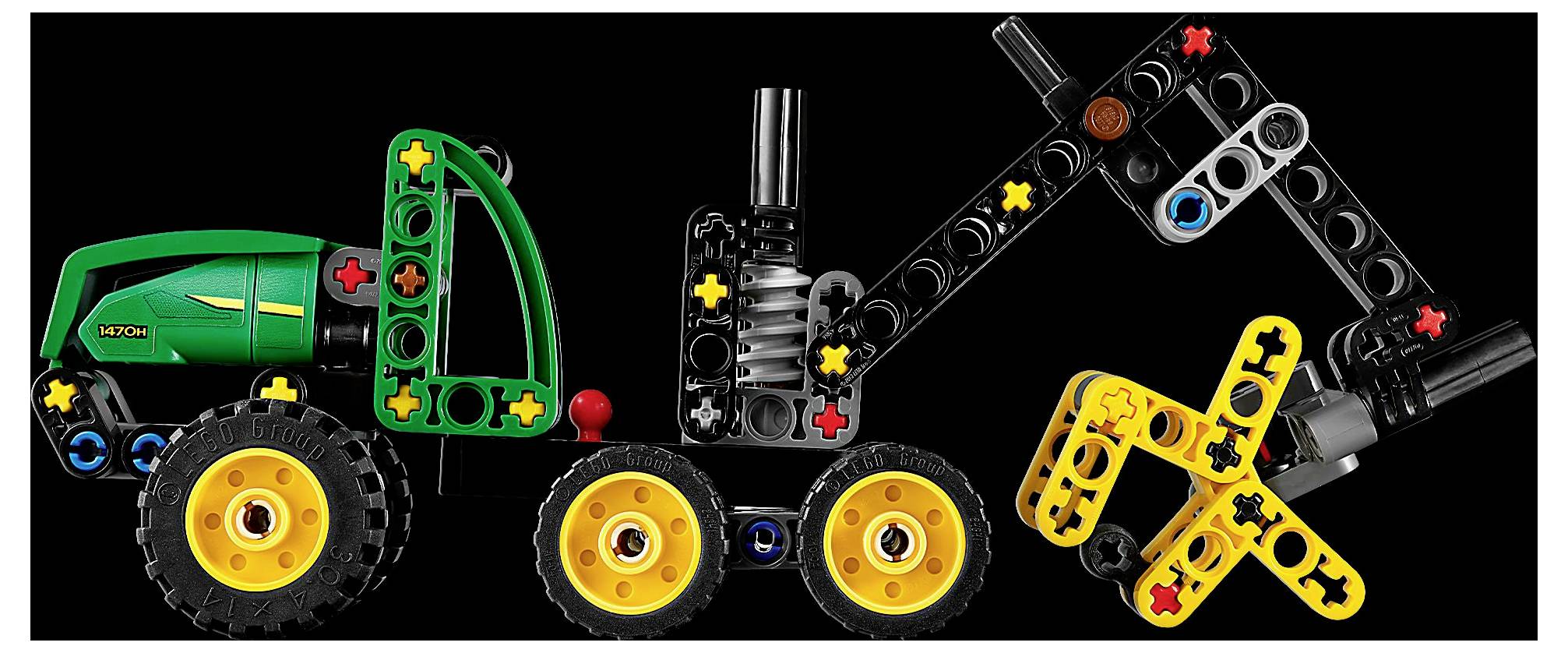 LEGO® TECHNIC 42218 Колісний комбайн John Deere 1470H (42218) 1 шт.