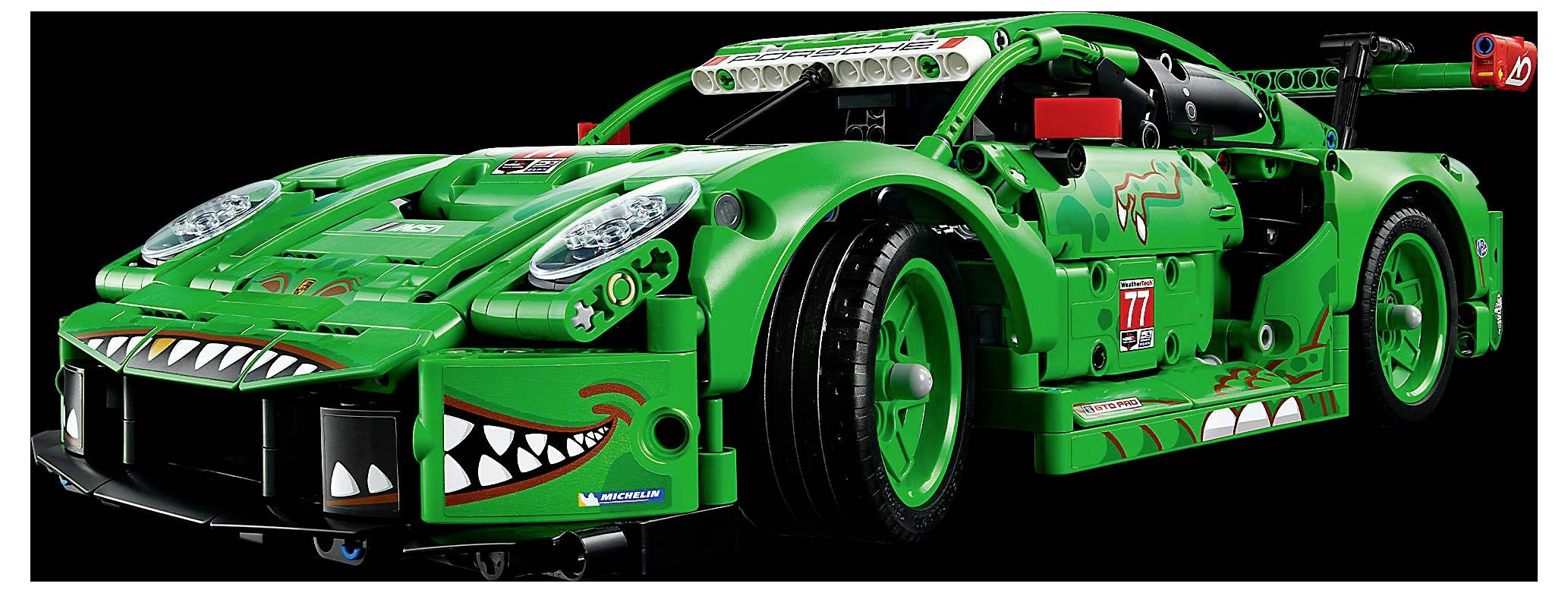 LEGO® TECHNIC 42224 Гонковий автомобіль Porsche 911 GT3 R REXY AO (42224) 1 шт.