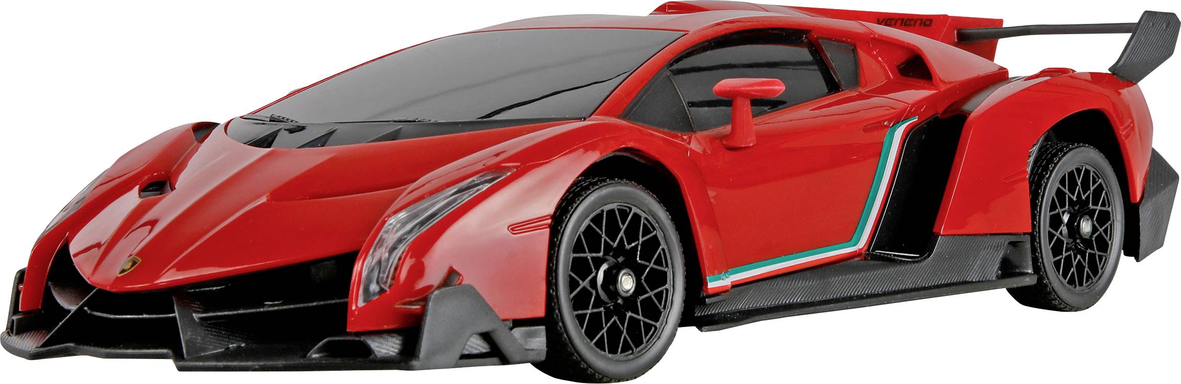 Модель електричної дрифт-кари Amewi Veneno Drift Car Red Matted 1:18 на радіокеруванні, повний привід RtR 2.4GHz, в комплекті акум