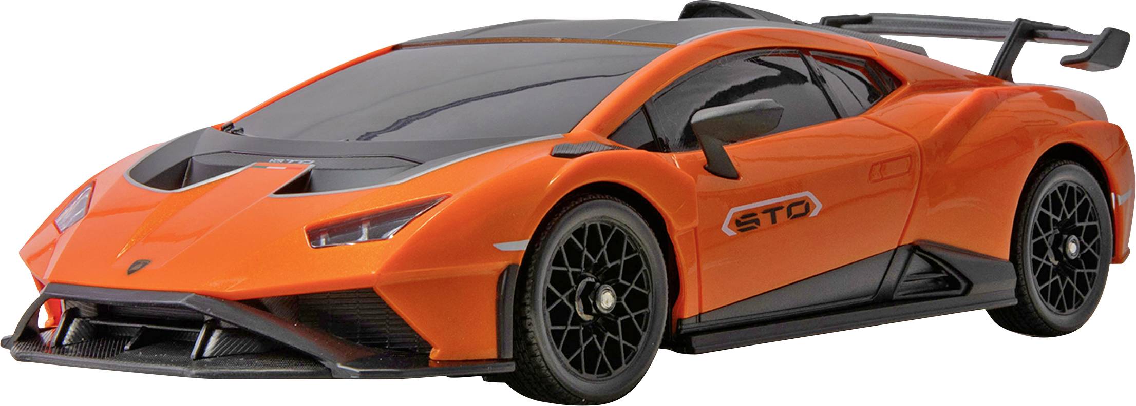 Модель електричної дрифт-карки Amewi Lamborghini Huracan STO Drift Car Orange Matted 1:18 на радіокеруванні, повний привід RtR 2.4