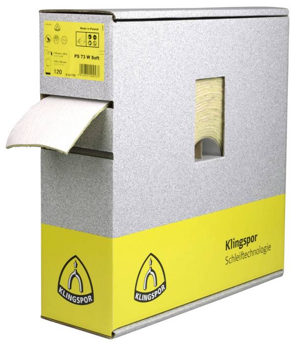 Papier ścierny, rolka Klingspor PS 73 BWF 321760 25000 mm 1 szt.