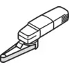 Obraz symbolu dla Papier ścierny pas zestaw Klingspor CS 920 Y ACT CEVOLUTION 659489 520 mm 25 szt.