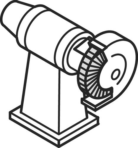 Obraz symbolu dla Klingspor 258901 Koła włókninowe NFW 600, korund gruby 200 x 50 x 68,2 mm 200 mm 2 szt.