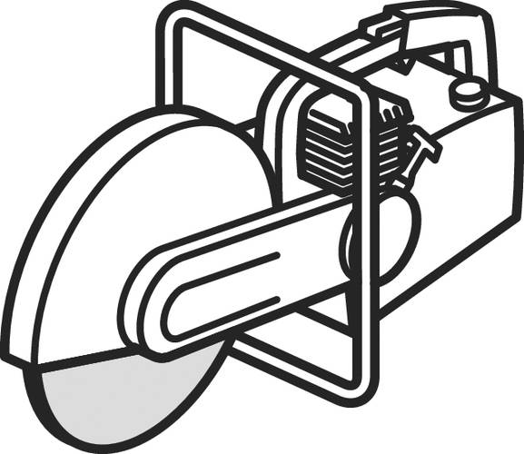 Obraz symbolu dla Klingspor 353717 DT 350 AB Extra CEVOLUTION Tarcza tnąca diamentowa Średnica 450 mm Średnica otworu 25.4 mm asfalt, beto
