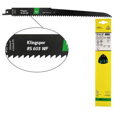 Brzeszczot do piły szablastej Klingspor 670464 5 szt.-0