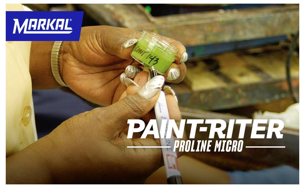 Маркер для фарби Markal PAINT-RITER MICRO 96891 червоного кольору