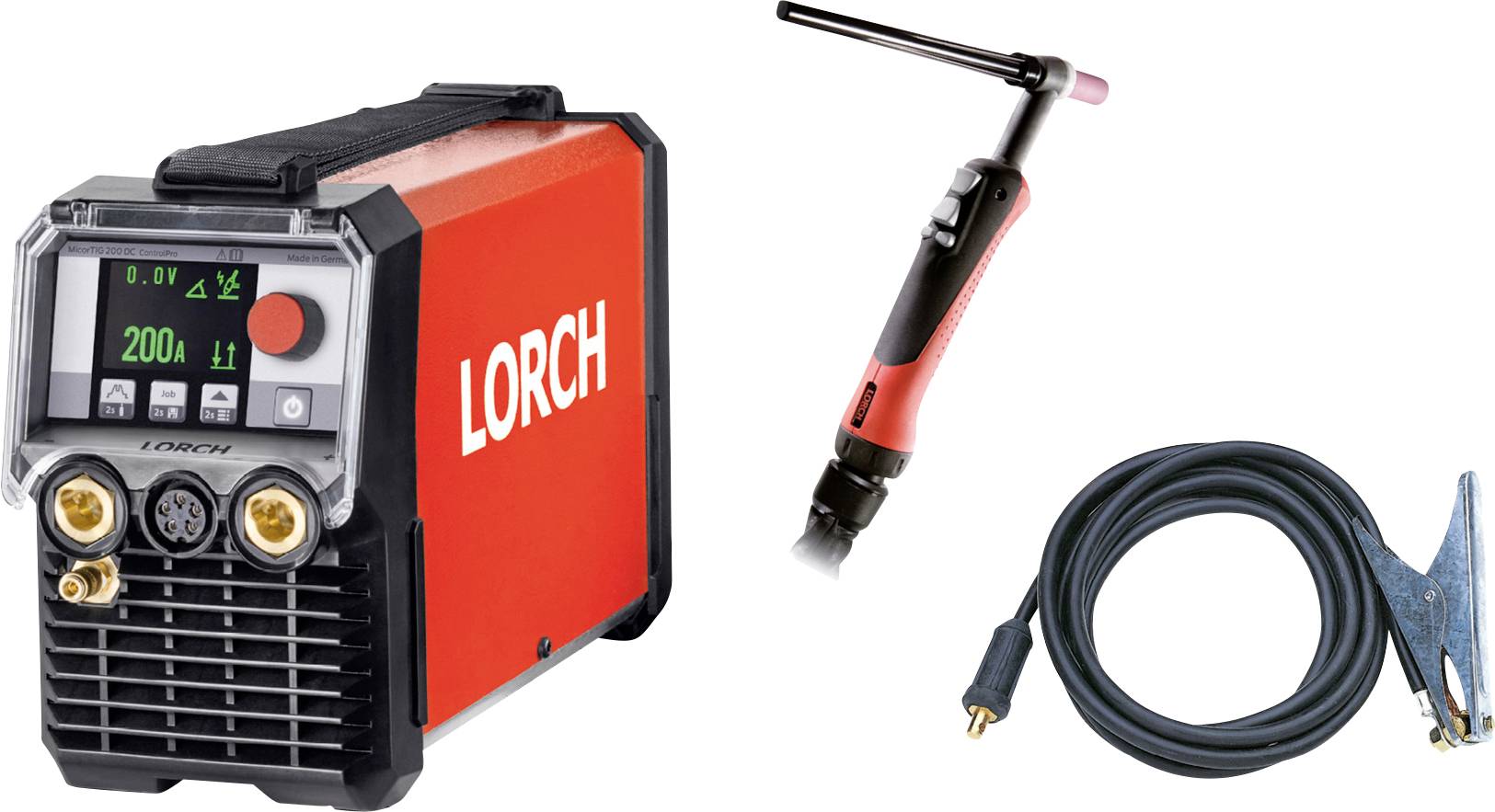 Зварювальний апарат Lorch MicorTIG 200 ControlPro TIG 5 - 200 A