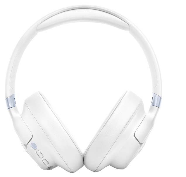 Бездротові Bluetooth-навушники JBL Tune 780, накладні, білі, стереокабель, шумозаглушення, шумозаглушення мікрофона, складні, регу