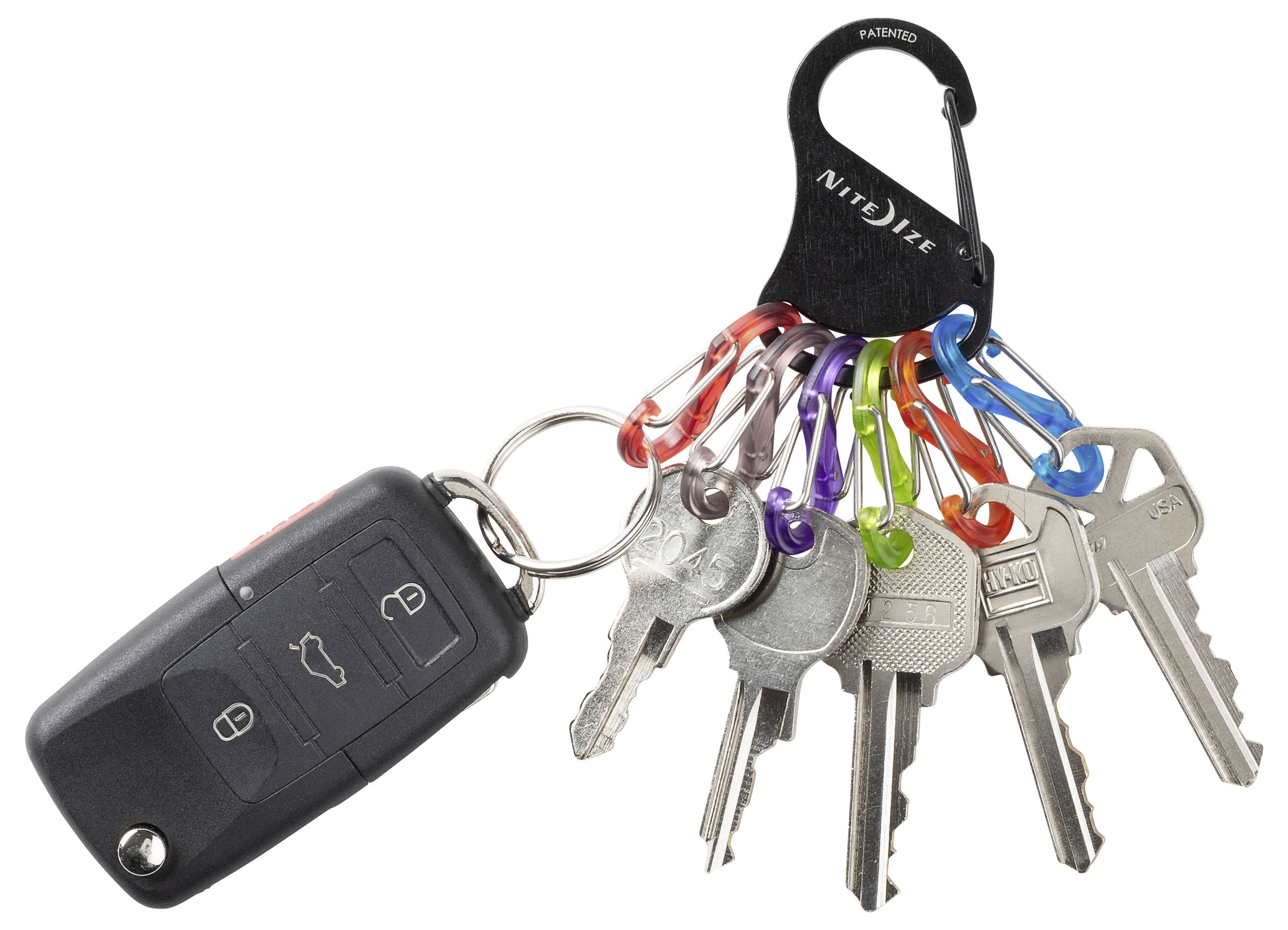 Брелок NITE Ize NI-KRK2-01-R6 чорний, кольоровий 1 шт.