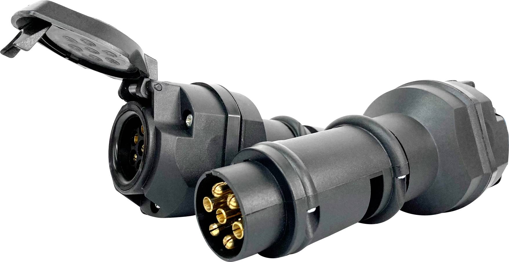 Berger & Schröter Voltage Reducer 7-pin Female Trailer Connector Type S