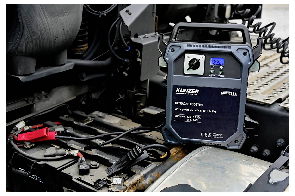 Зарядний пристрій, стартер Kunzer CSC 1224.1