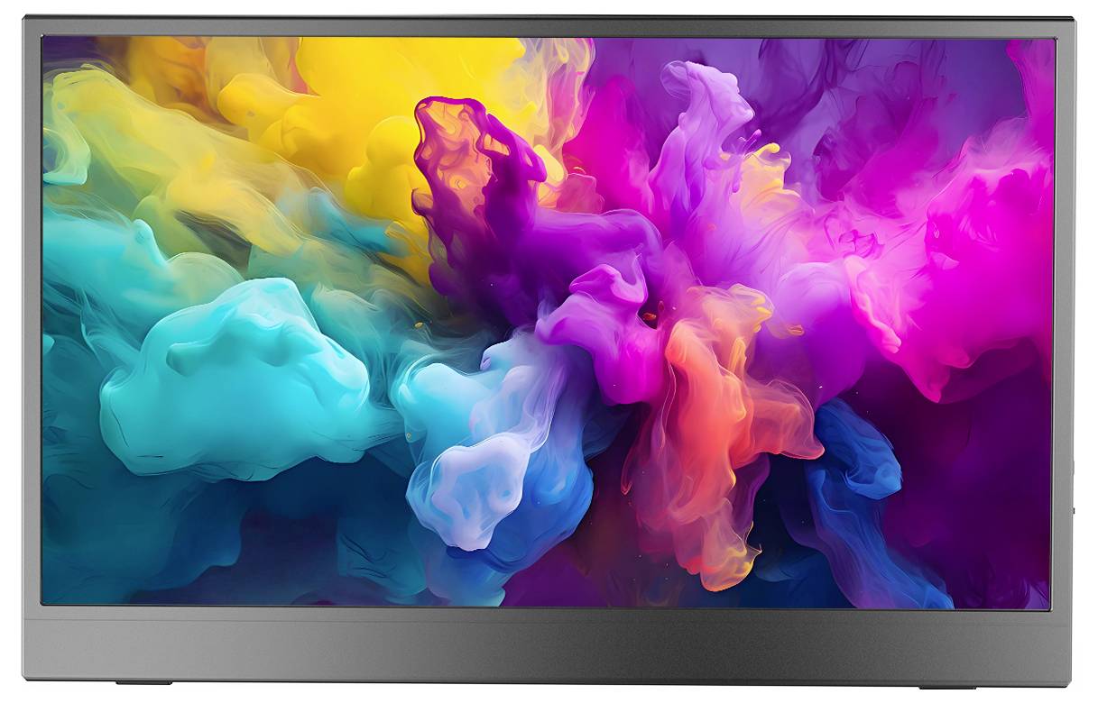 Монітор Denver PMO-15604 EEK B (A - G) 39,6 см (15,6 дюйма) 16:9 30 мс Mini HDMI, USB-C®, навушники (роз'єм 3,5 мм) РК-дисплей (IP