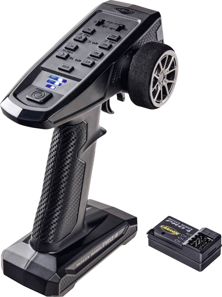 Пульт дистанційного керування Carson Modellsport FS 3K Reflex Wheel Pro 4 2.4GHz, 2.4GHz, кількість каналів: 3