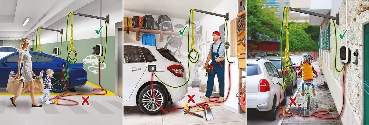 Настінний тримач для кабелю Barkan