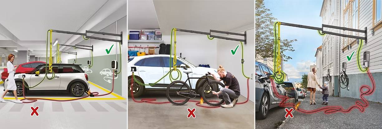 Настінний тримач для кабелю Barkan