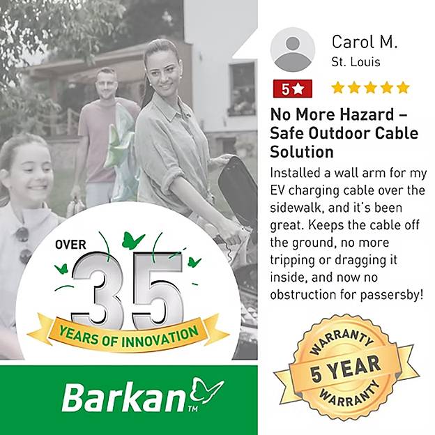 Настінний тримач для кабелю Barkan