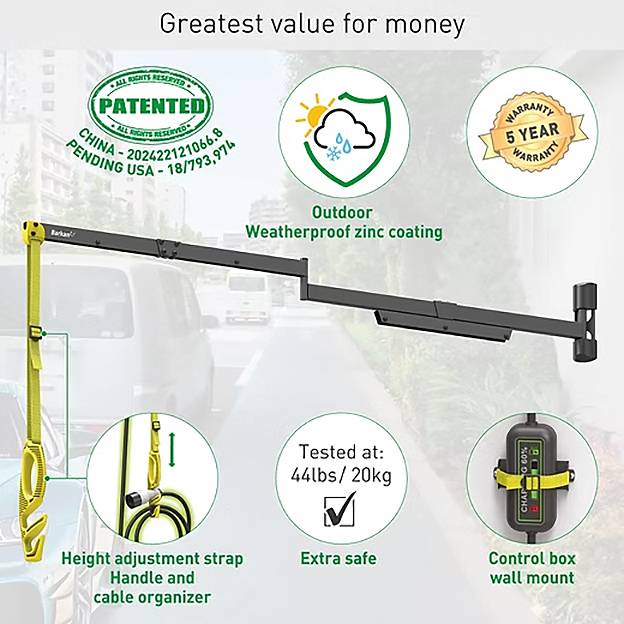 Barkan Uchwyt na kabel ścienny-6