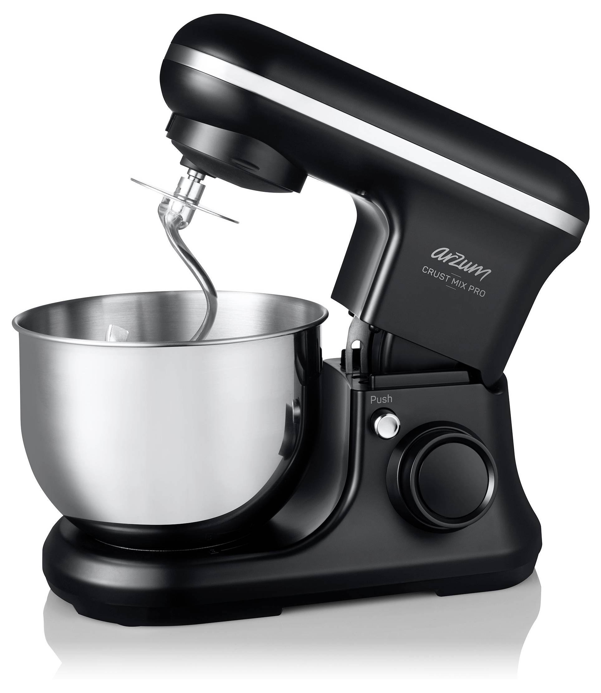 Кухонний комбайн Arzum Crust Mix Pro, 1200 Вт, чорний