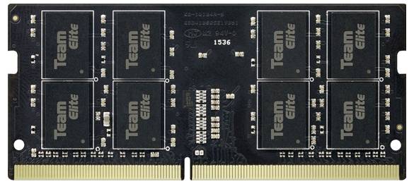 Team Group TED416G2666C19-S01 Pamięć robocza notebooka DDR4 16 GB 1 x 16 GB 2666 MHz 260 pin SO-DIMM CL19 TED416G2666C19-1