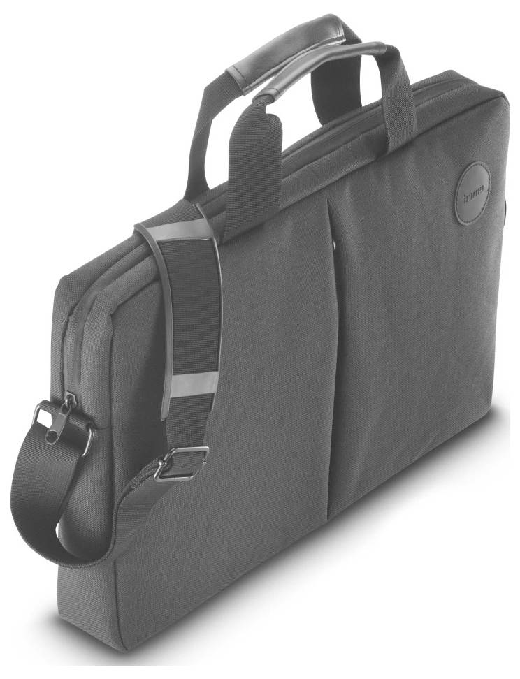 Сумка для ноутбука Hama Genua 00231018, 39,6 см (15,6 дюйма), (Ш x В x Г) 425 x 310 x 50 мм, чорна