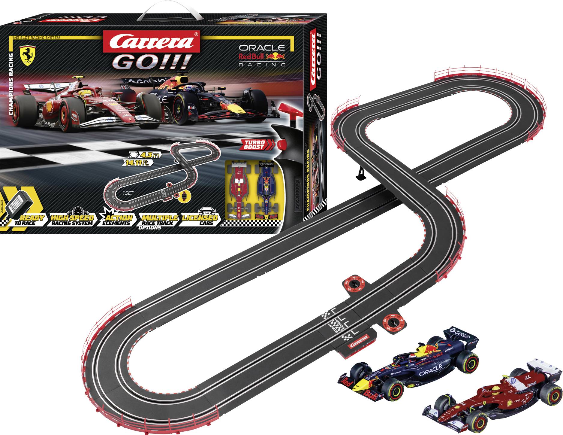 Набір гоночної траси Carrera GO!!! 20062603