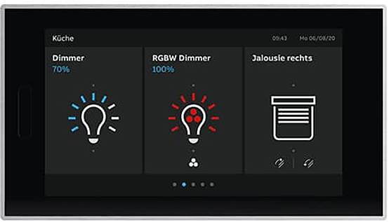 Naścienny wyświetlacz dotykowy Busch-Jaeger 2TMA200050B0008 RT/U30.0.11-825-1