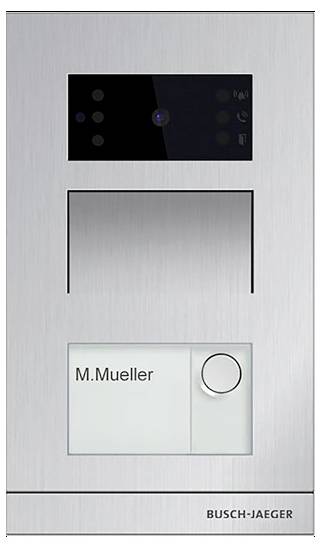 Busch-Jaeger 2TMA130010A0018 Stacja zewnętrzna przewodowa Jednostka zewnętrzna aluminiowy-0