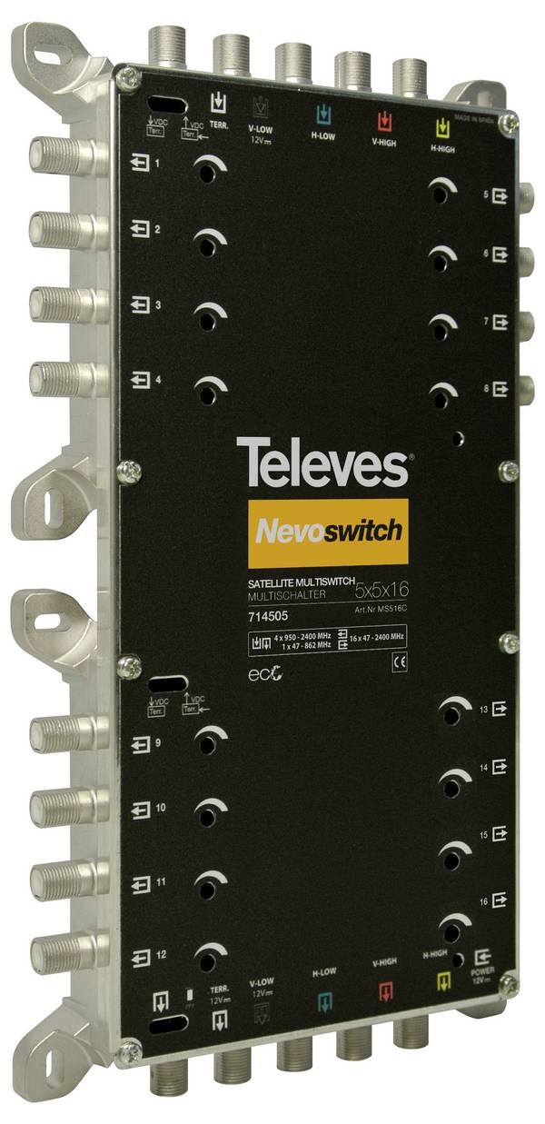Multiprzełącznik SAT Televes MS516C