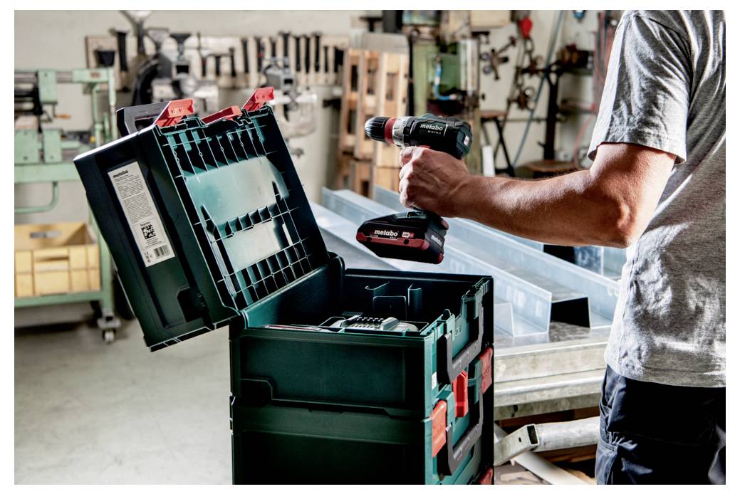 Ящик для інструментів без аксесуарів Metabo 626964000 (Д x Ш x В) 496 x 296 x 280 мм