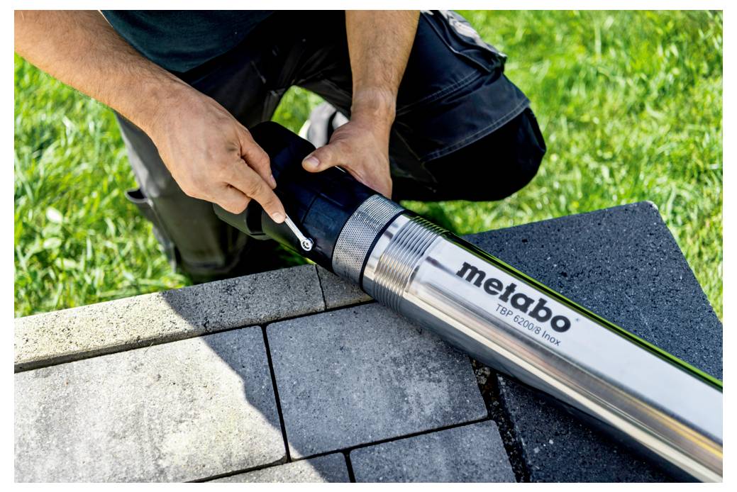 Глибокий насос для свердловин Metabo TBP 6200/8 Inox 6200 л/год 55 м