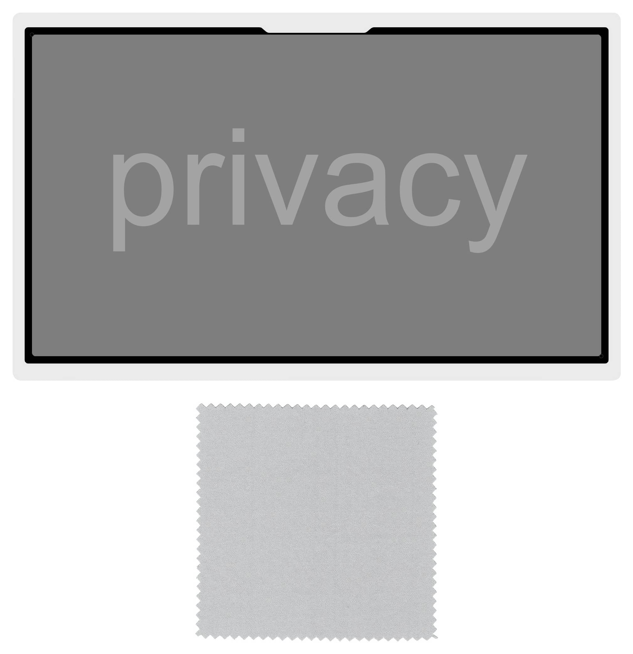 Фильтр конфиденциальности Renkforce RF-LABWP-1000 для ноутбука MacBook 35,6 см (14 дюймов), соотношение сторон: 16:9 RF-7107966 Ун