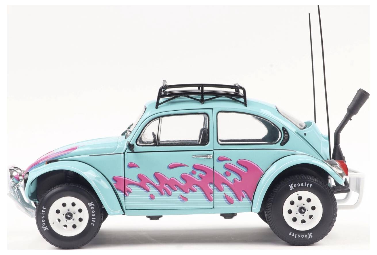 Модель автомобіля Solido Volkswagen (VW) Beetle BAYA VICE CITY TRIBUTE синього кольору