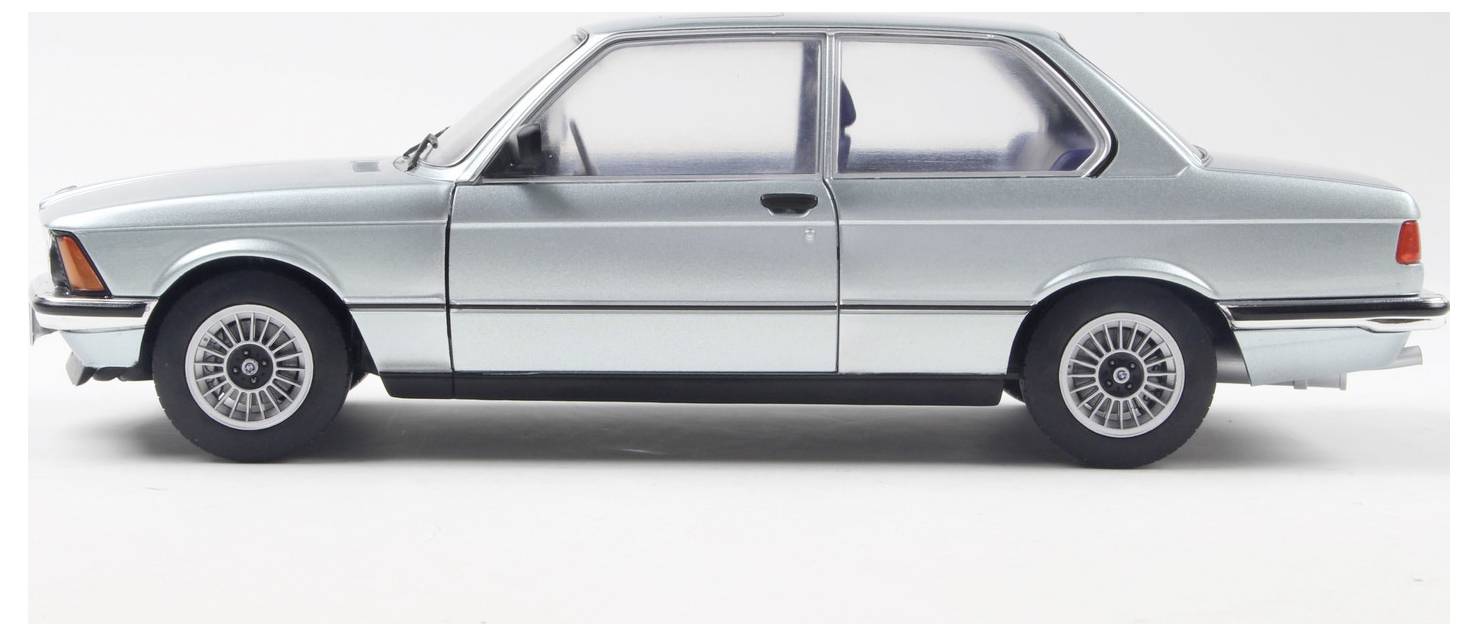Модель автомобіля Solido BMW E21 323I s. Синій металік. 1980 року. Готова модель автомобіля.