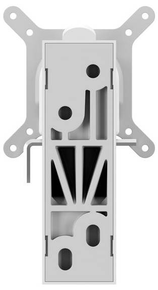 Настінне кріплення для монітора Vogel's MOMO 2116 1, 25,4 см (10 дюймів) - 109,2 см (43 дюймів), біле, поворотне, регульоване по в