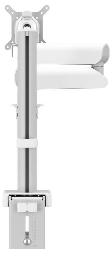 Кріплення для настільного монітора Vogel's MOMO 2137 1, 25,4 см (10 дюймів) - 109,2 см (43 дюйми), біле, поворотне, нахильне, регу
