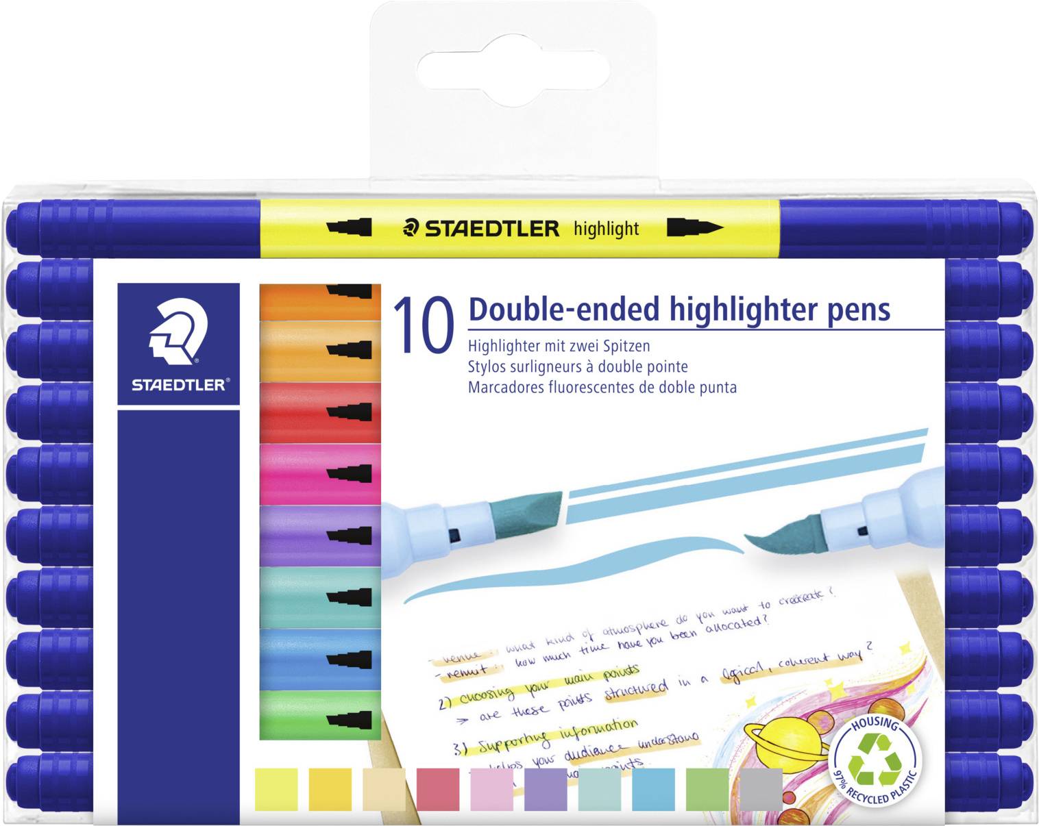 Фломастер Staedtler 3620 TB10 10 шт.