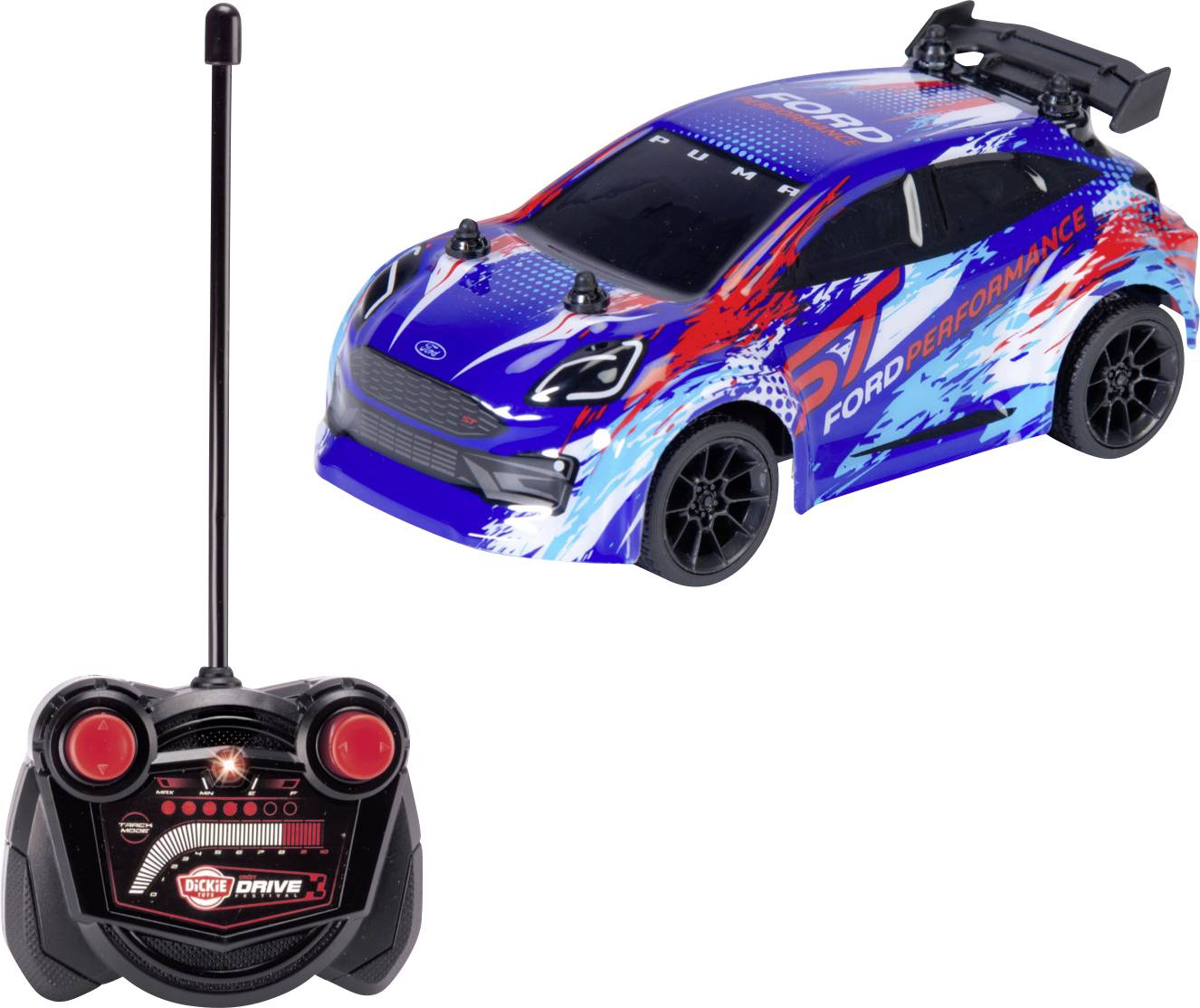 Радіокерована машина для початківців Dickie Toys Ford Puma ST на радіокеруванні, 1:28, електрична