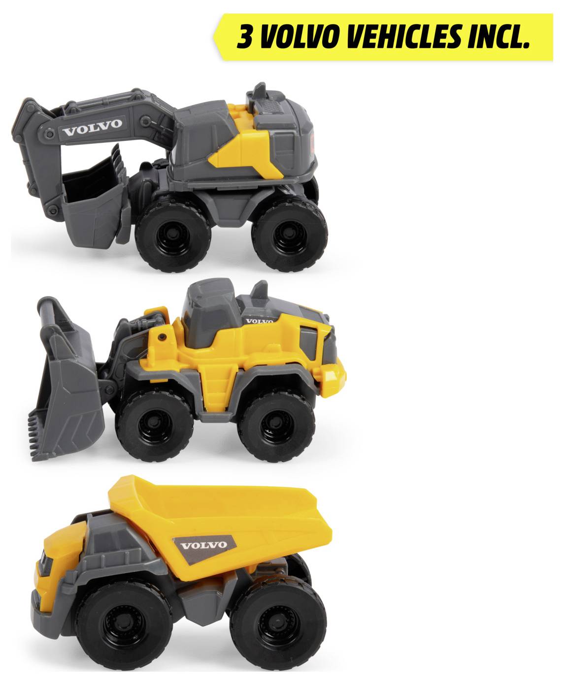 Готова модель мікроконструктора Dickie Toys Volvo Автостанція