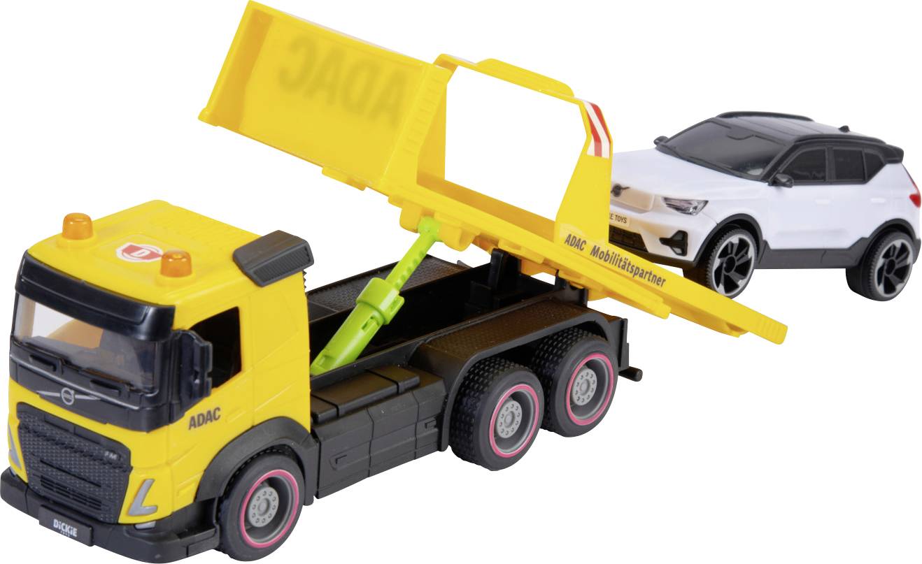 Готова модель евакуатора Volvo ADAC від Dickie Toys, модель рятувального автомобіля
