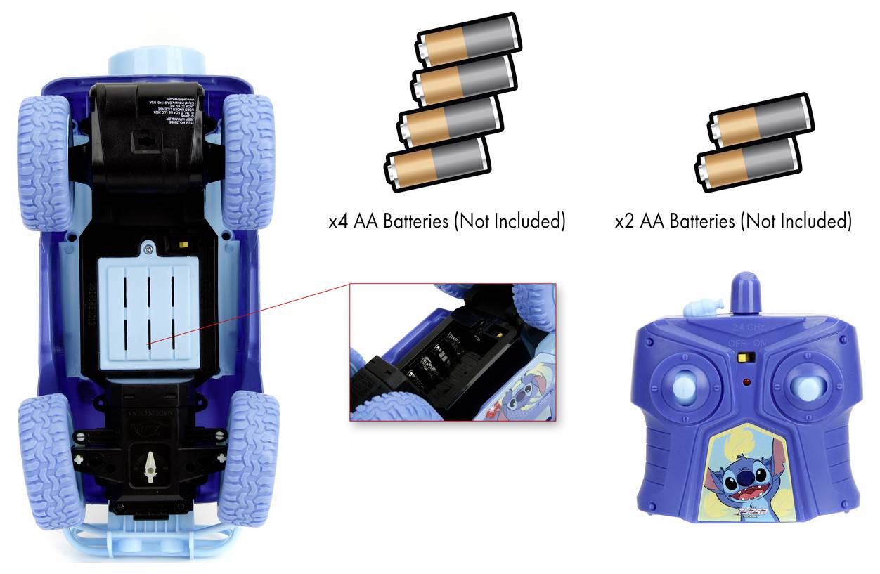 JADA TOYS 9336065314R00 Стич RC Jeep 1:16 1:16 RC автомобіль для початківців Електричний позашляховик
