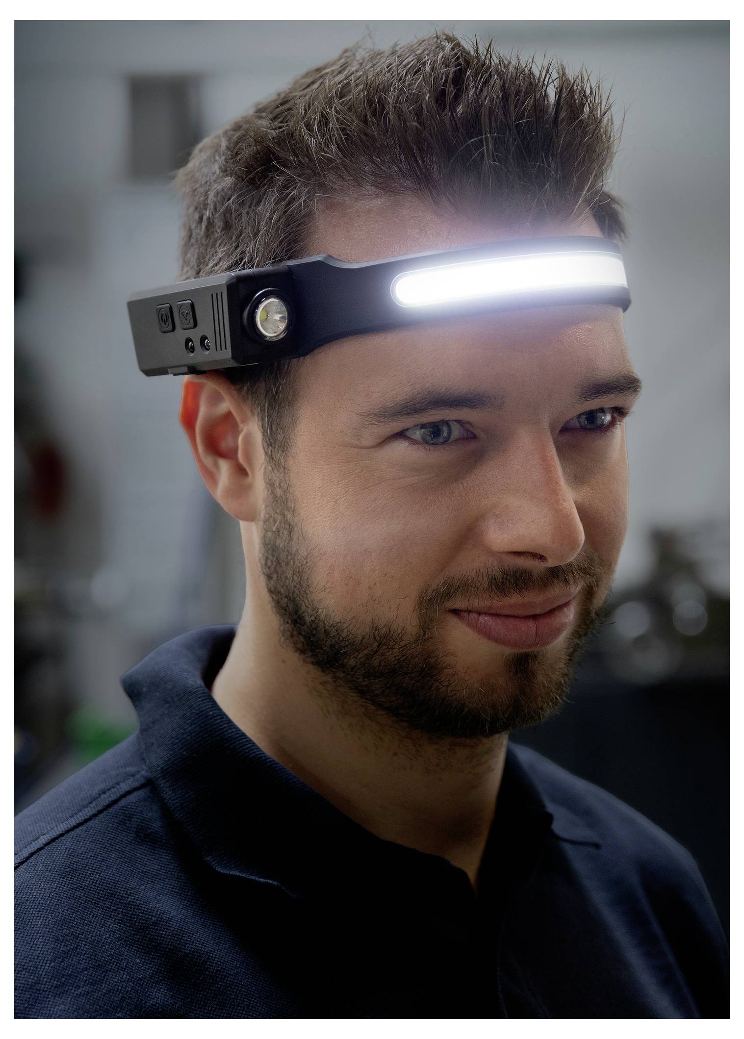 Налобний ліхтар Ansmann Sensor-Stirnlampe HD240RS, 240 лм, 12,5 год, 106 г