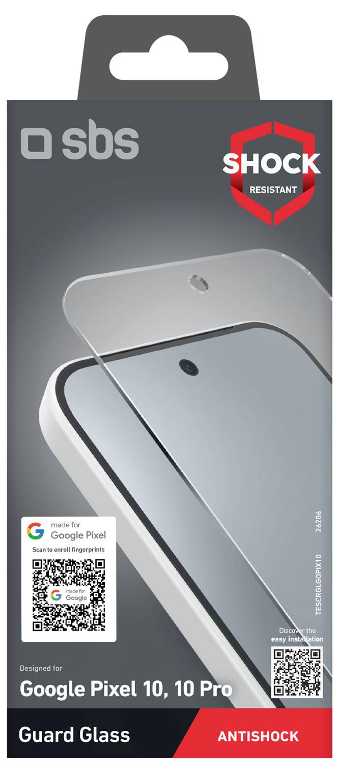 sbs mobile Захисне скло для дисплея Google Pixel 10/10 Pro 1 шт. TESCRGLGOPIX10